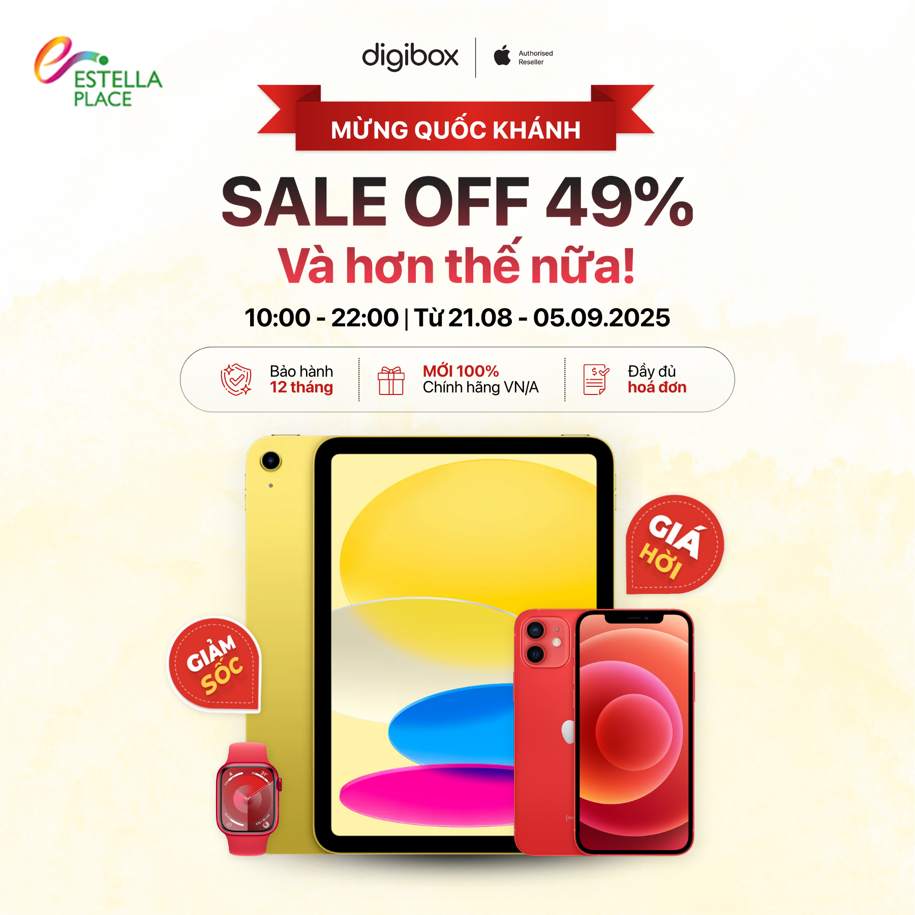 NATIONAL DAY CELEBRATION – MEGA SALE 49%++